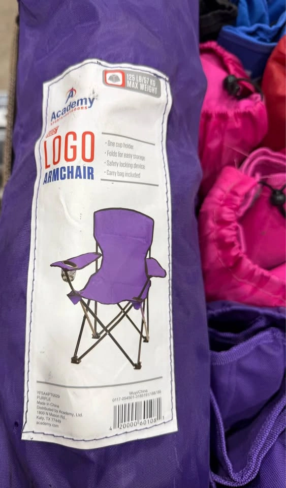 Academy Sports Folding Camping Chairs Lot of 19 - photo 2
