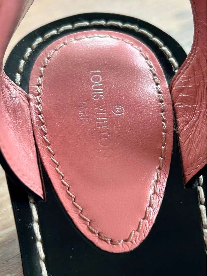Louis Vuitton Monogram Studded Sandals - photo 4