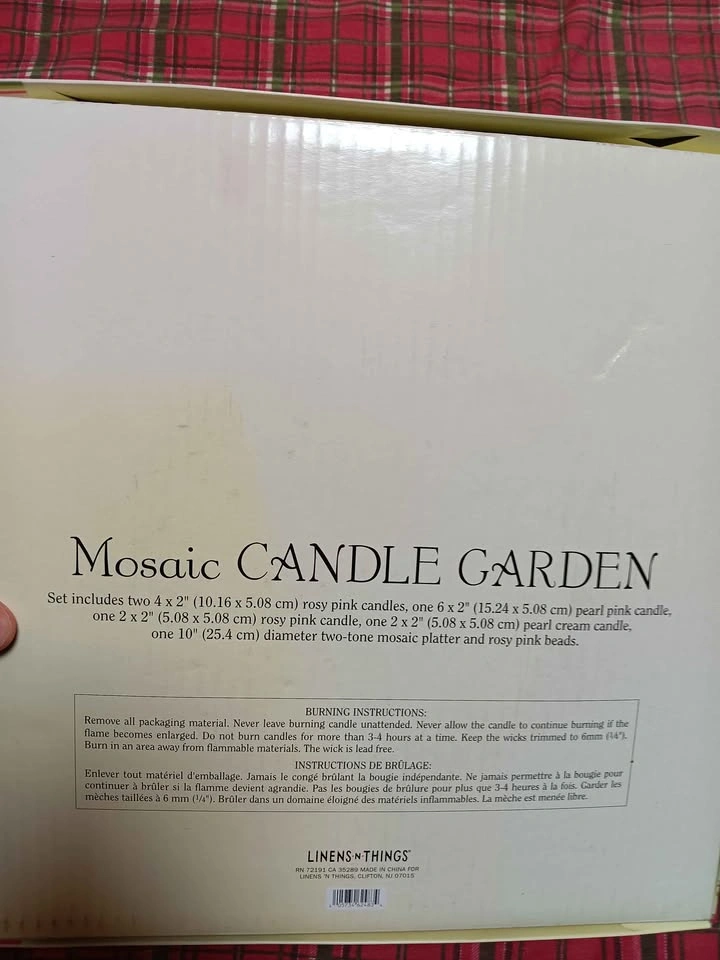 Mosaic Candle Garden - photo 3