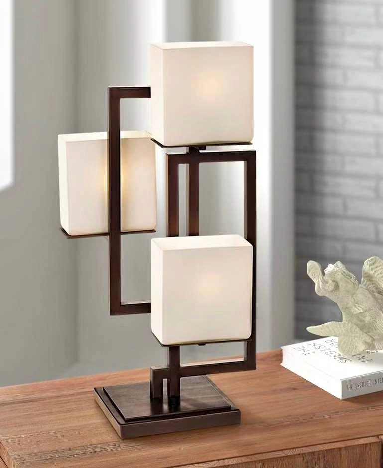 Possini Euro Modern "On The Square" Table Lamp 24" Tall
