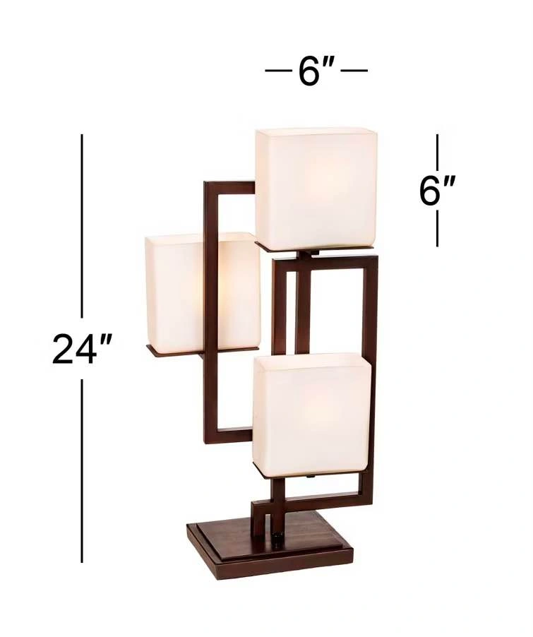 Possini Euro Modern "On The Square" Table Lamp 24" Tall - photo 4
