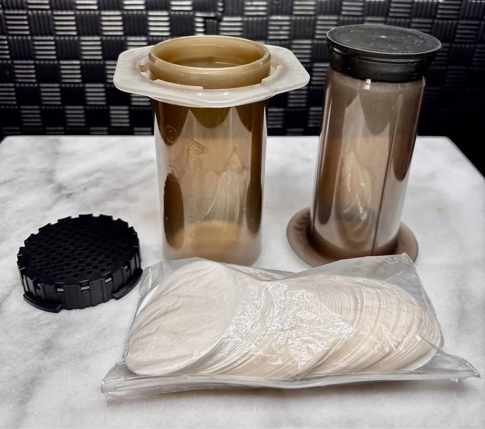 Aeropress Portable Coffee Maker - Good Condition, Filters Includ