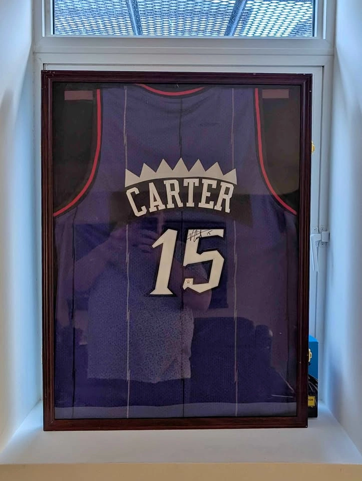 Signed Vince Carter Toronto Raptors Jersey - Authenticated & Fra