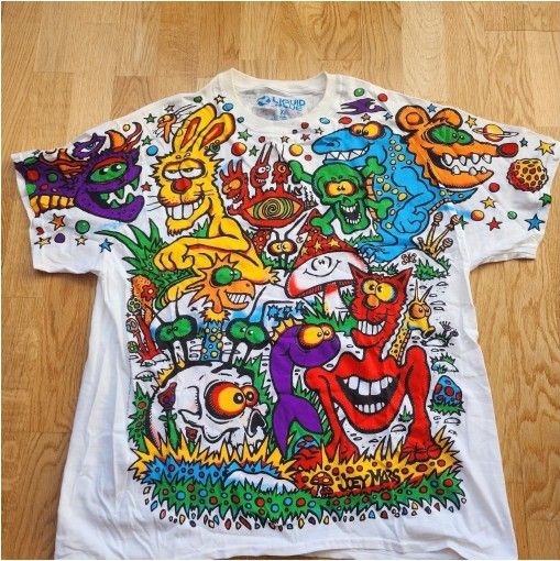 Zidzoii Joey Mars White T-Shirt