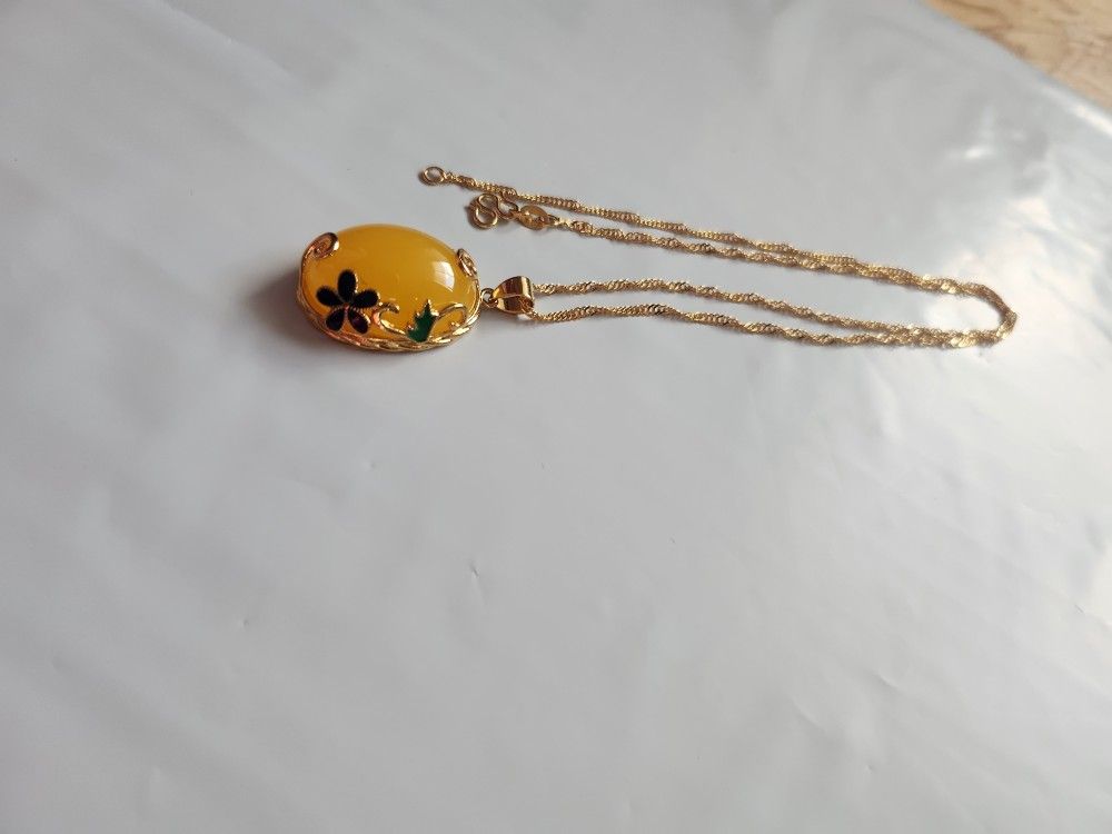 Oval Butterfly Colored Stone - photo 2