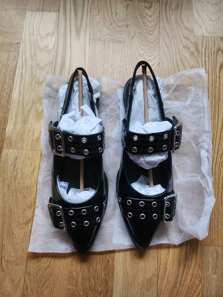 Black Ballet Shoes - Size 11 - photo 3