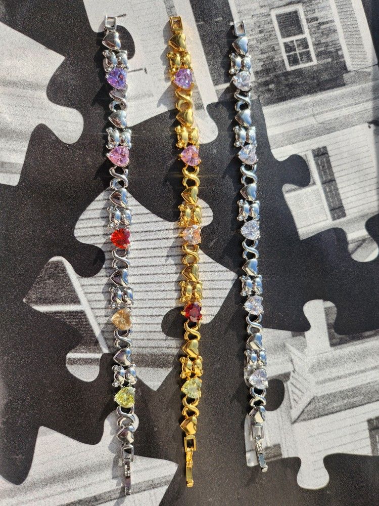 Hearts & Teddy Bears Bracelet