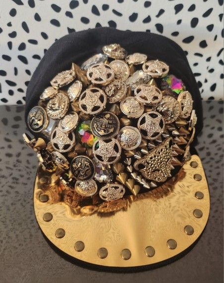 Unisex Embellished Snapback Hat - photo 2