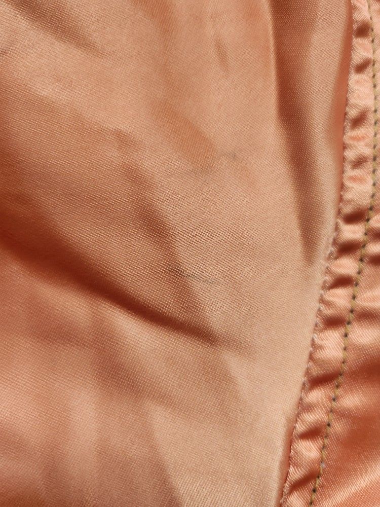 Orange and blue Nails & Hammers Midi varsity jacket - photo 3