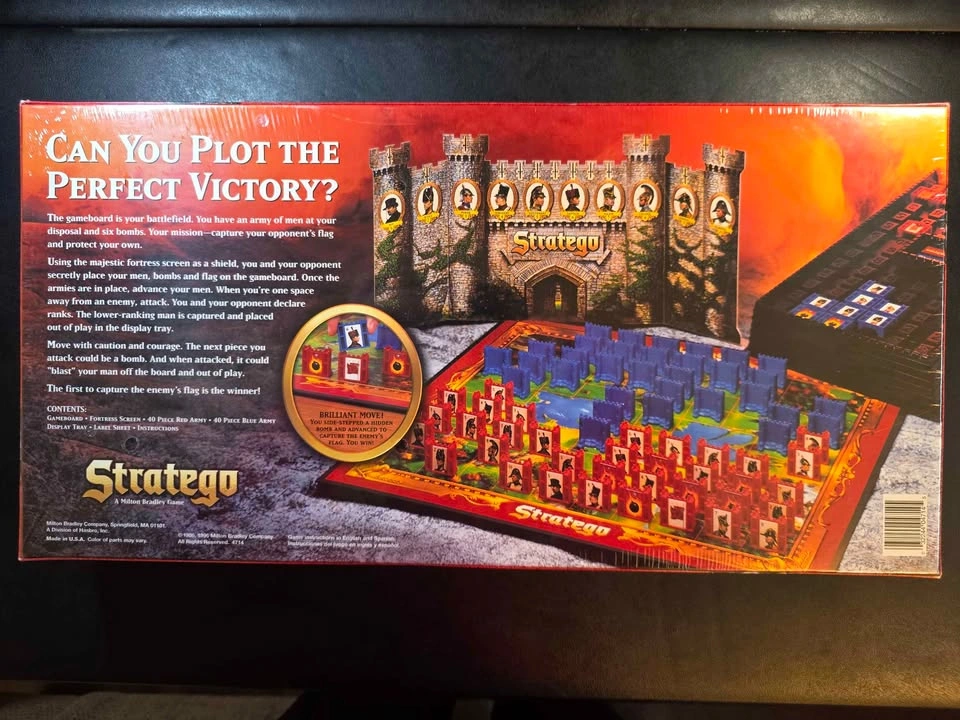 Vtg 1999 Stratego Board Game By Milton Bradley New - photo 2