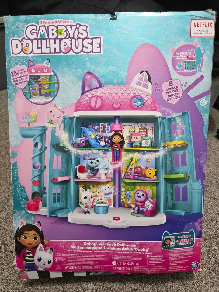 Gabby's Dollhouse Purrfect Dollhouse (Open Box/Damage) - photo 2