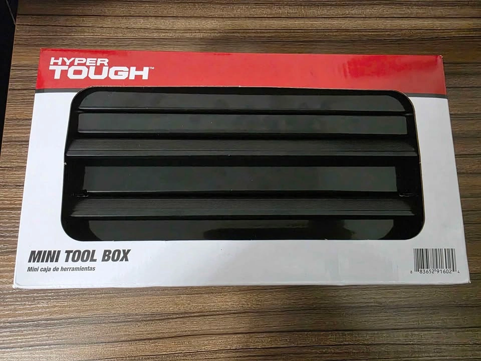 Hyper Tough Mini Tool Box - Black - photo 3