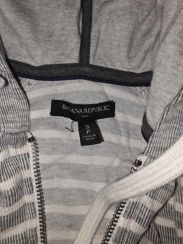 Banana Republic Quarter Zip Hoodie Men's S - photo 3