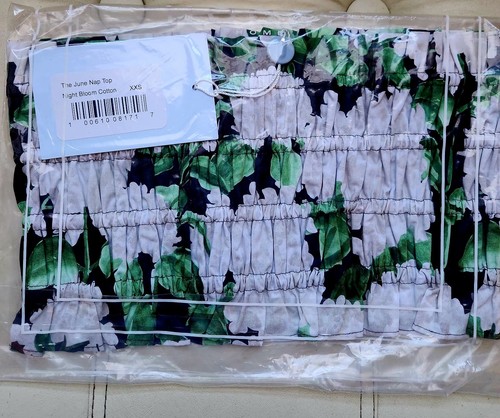 Hill House Night Bloom Print Size XXS NWT June Nap Top - photo 5