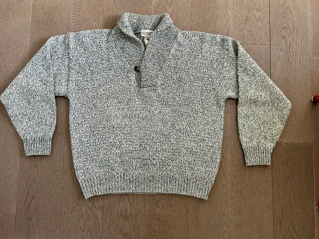 Vintage Northwoods Ragg Sweater, Men's Large (Brampton)