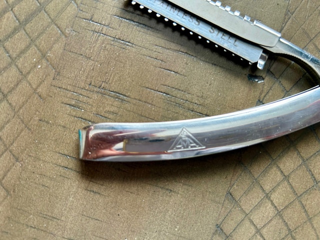 Vintage Stainless Steel Straight Razor Hair Shaper (Brampton) - photo 4