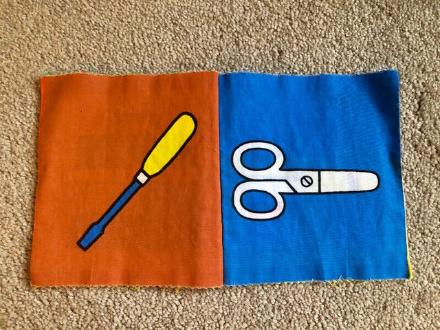 Vintage Cloth Children’s Book: Dick Bruna "Working" Rag Book (19 - photo 3