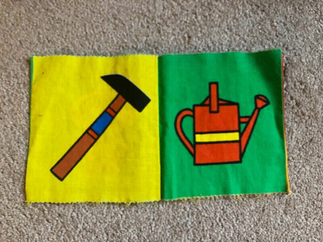 Vintage Cloth Children’s Book: Dick Bruna "Working" Rag Book (19 - photo 5