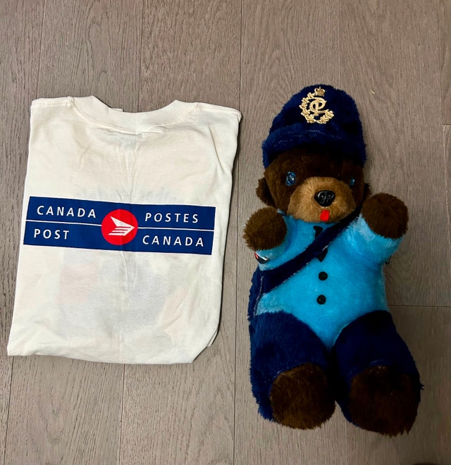 Vintage 1980’s CPC Postie Bear + T-Shirt Men's XL (Brampton - photo 2