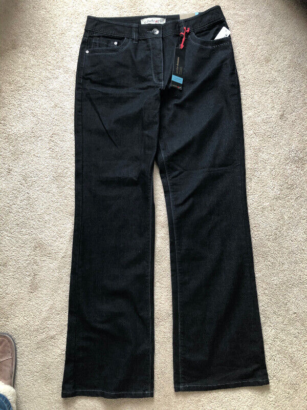 Black Denim Jeans - Size 13 Long, Never Worn - photo 2