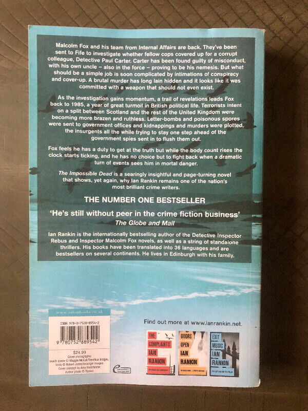 Ian Rankin’s - The Impossible Dead Book - photo 2