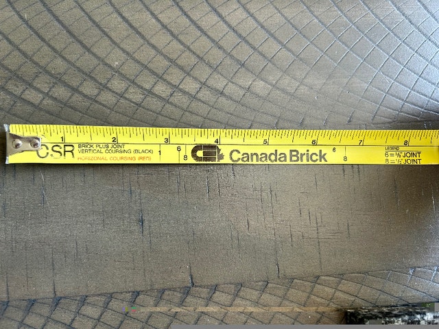 Vintage Canada Brick CSR Tape Measure (Brampton) - photo 4