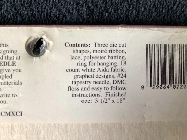 Baby-Themed Counted Cross-stitch Kit (Brampton) - photo 3