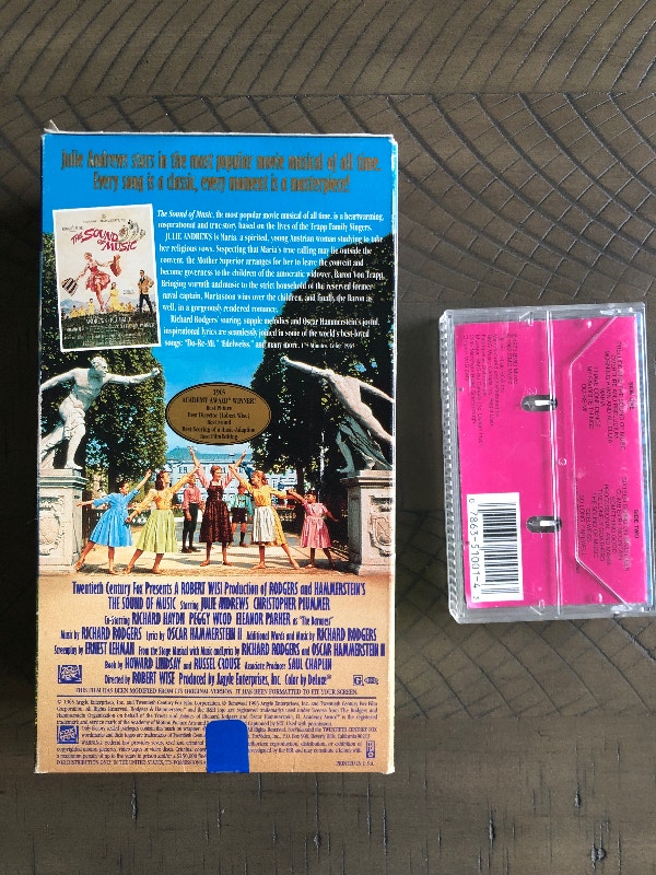 The Sound of Music VHS (2 tapes) + Cassette - photo 2