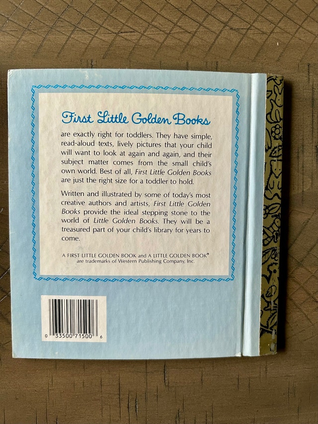 Misprinted Children’s Little Golden Book, 1981 (Brampton) - photo 3