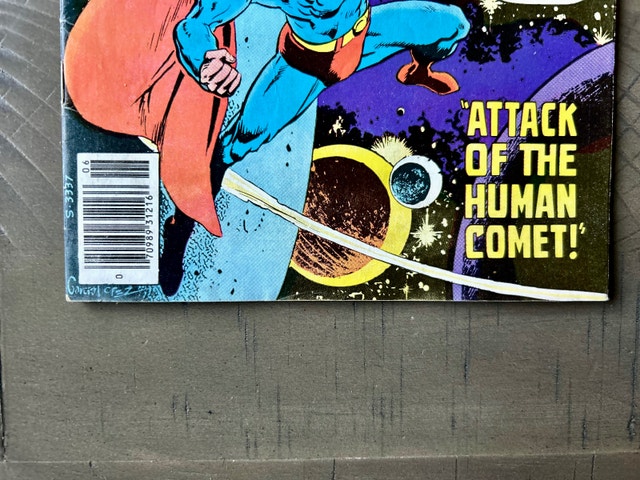 Vintage 1980 DC Comics Superman and Captain Comet - photo 3