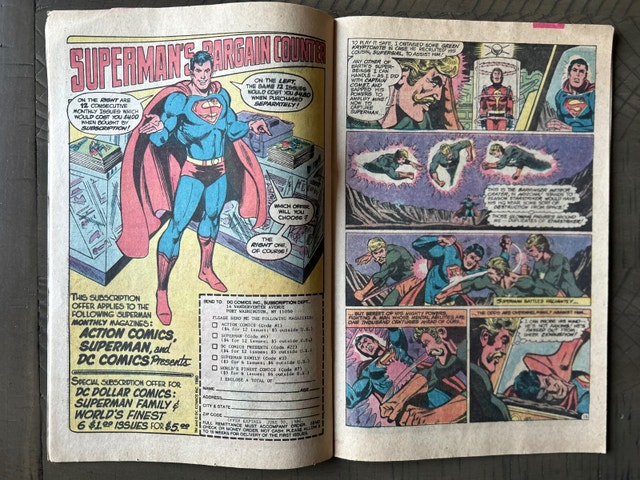 Vintage 1980 DC Comics Superman and Captain Comet - photo 5