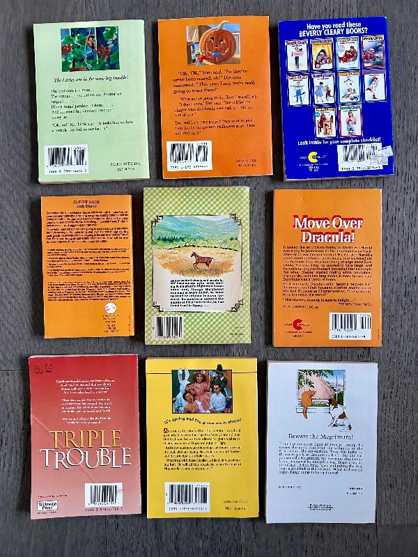 Youth Chapter Books, 1980’s, 1990’s. Look unread (Brampton) - photo 2