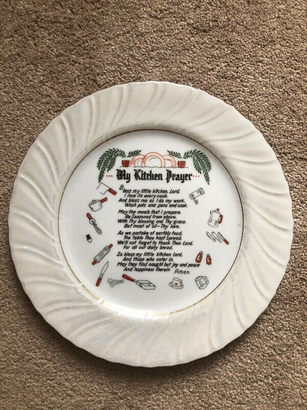 Kitchen Wall Decor Plate (Brampton)