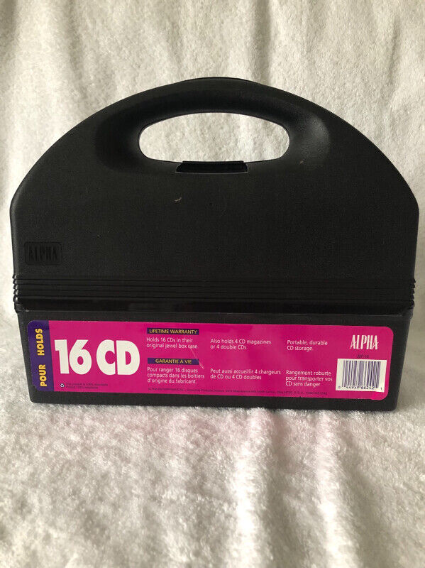 Vintage Alpha 16 CD Storage Box - late 1990’s