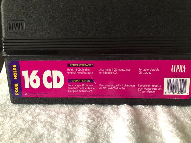Vintage Alpha 16 CD Storage Box - late 1990’s - photo 5
