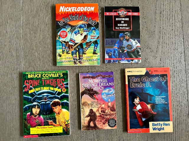 Youth Chapter Books - Spooky, Scary Theme, never read (Brampton)