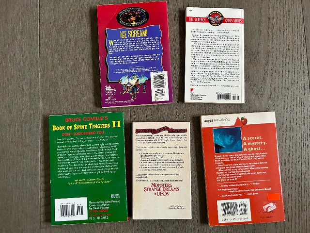 Youth Chapter Books - Spooky, Scary Theme, never read (Brampton) - photo 2