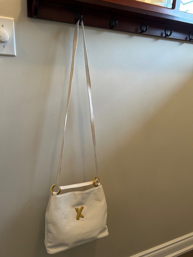 Vintage Paloma Picasso Leather X Shoulder/Crossbody Bag - photo 4
