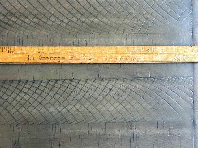 Old Wooden Yard Stick for CREST Hardware/CIL Brampton - photo 4