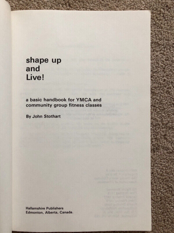 2 Vintage 1980s YMCA Fitness Books - photo 4