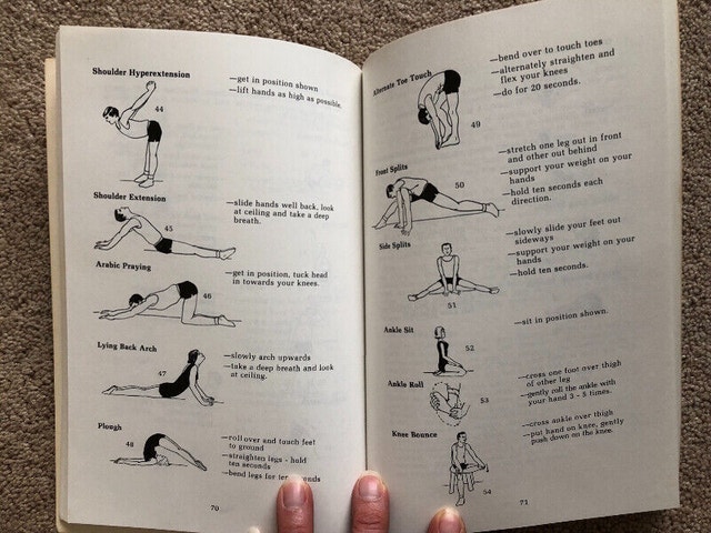 2 Vintage 1980s YMCA Fitness Books - photo 5