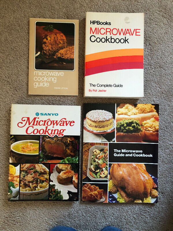 Vintage Microwave Cookbooks - Lot of 4 (Brampton)