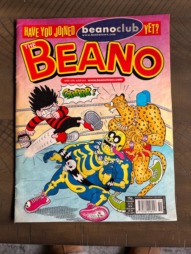 The Beano Comic Book Issue 3257 - Dec 18, 2004