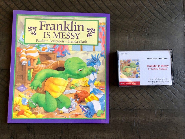 Vintage 1994 Franklin Book + Read Along Cassette Tape