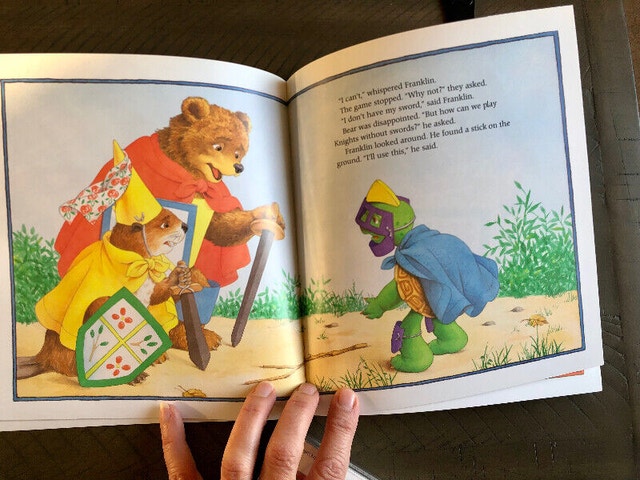 Vintage 1994 Franklin Book + Read Along Cassette Tape - photo 3