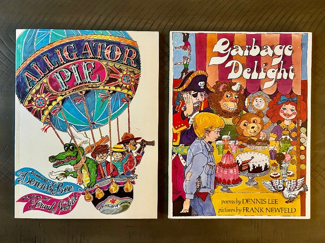 Canadian Poetry Books - Alligator Pie + Garbage Delight