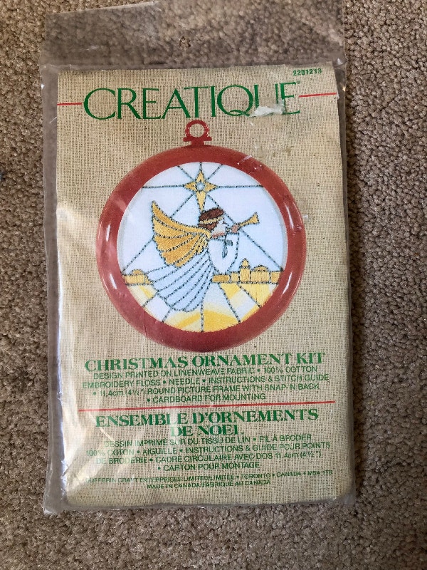 Christmas Ornament Stitchery Kits - lot of 4 (Brampton) - photo 3