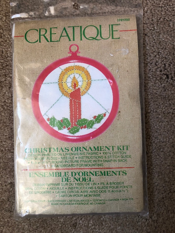 Christmas Ornament Stitchery Kits - lot of 4 (Brampton) - photo 4