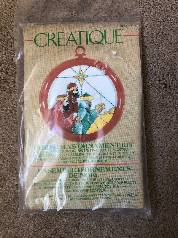Christmas Ornament Stitchery Kits - lot of 4 (Brampton) - photo 5