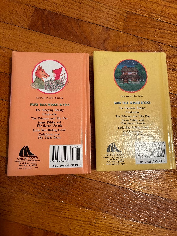 Vintage Fairy Tale Board Books, lot of 2 (Brampton) - photo 2